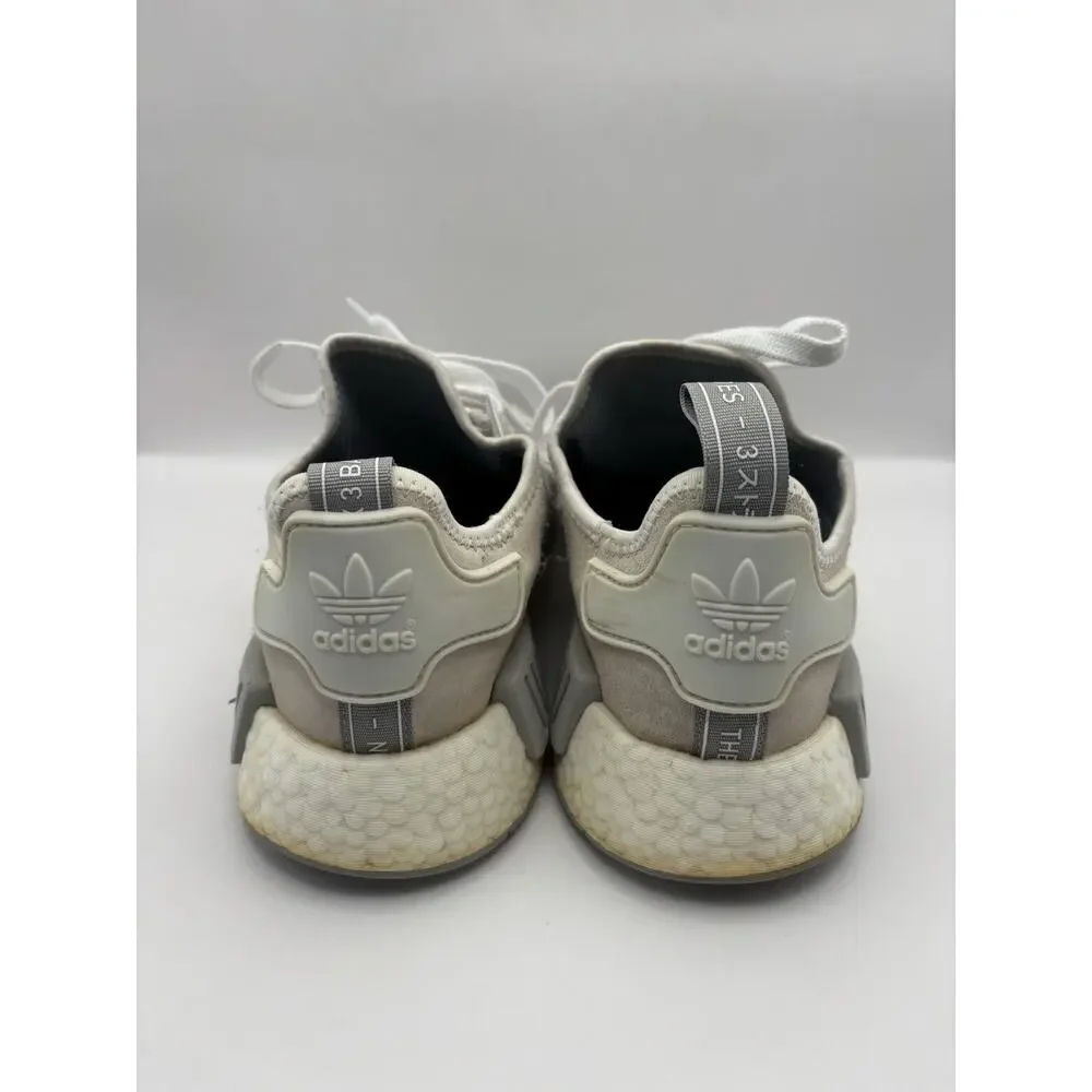 Adidas NMD R1 Whiteout Sneakers Men Size 8.5